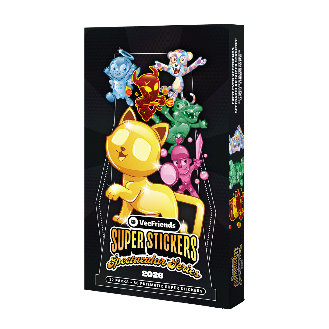 2026 VeeFriends Super Stickers Spectacular Series Box (Series 1 Holder Pre-Order)