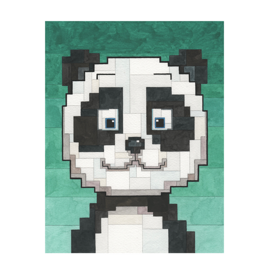 VeeFriends x Adam Lister Patient Panda Art Print - SOLD OUT