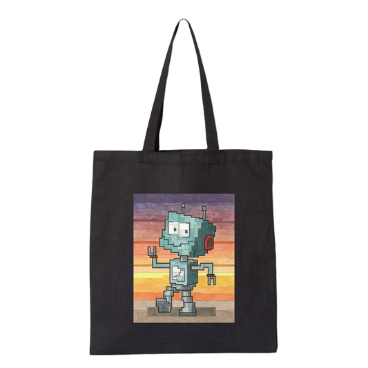 VeeFriends x Adam Lister Rare Robot Tote Bag w/ Sticker Pack - SOLD OUT