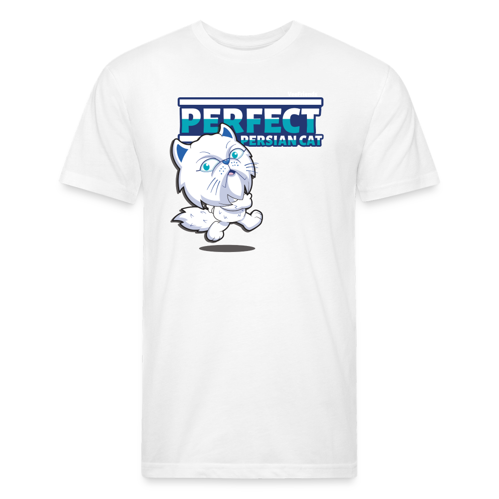 Perfect Persian Cat Character Comfort Adult Tee - white