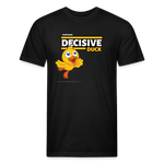 Decisive Duck Character Comfort Adult Tee - black