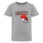 Be The Bigger Person Character Comfort Kids Tee - heather gray