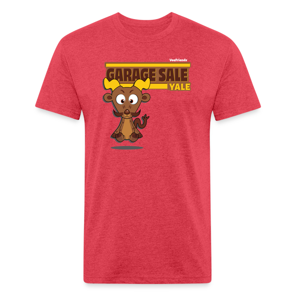 Garage Sale Yale Character Comfort Adult Tee - heather red