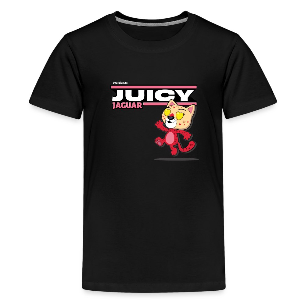Juicy Jaguar Character Comfort Kids Tee - black