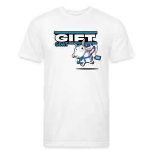 Gift Goat Character Comfort Adult Tee - white