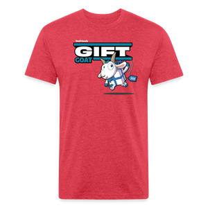 Gift Goat Character Comfort Adult Tee - heather red