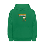 Entrepreneur Elf Character Comfort Kids Hoodie - kelly green