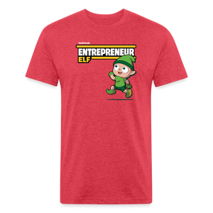 Entrepreneur Elf Character Comfort Adult Tee - heather red