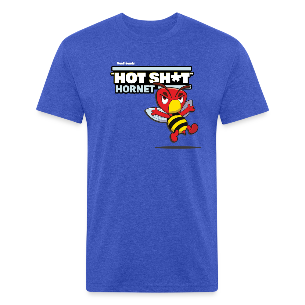 "Hot Sh*t" Hornet Character Comfort Adult Tee - heather royal