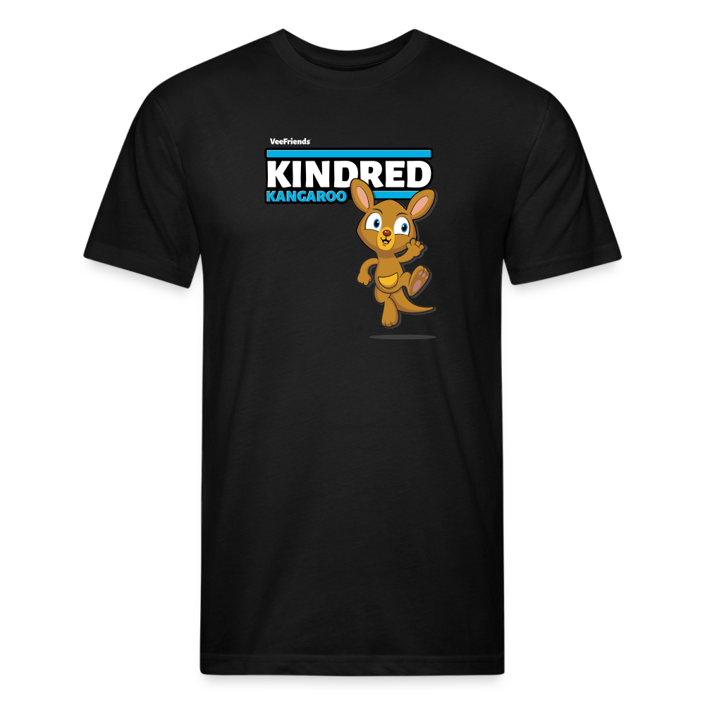 Kindred Kangaroo Character Comfort Adult Tee - black