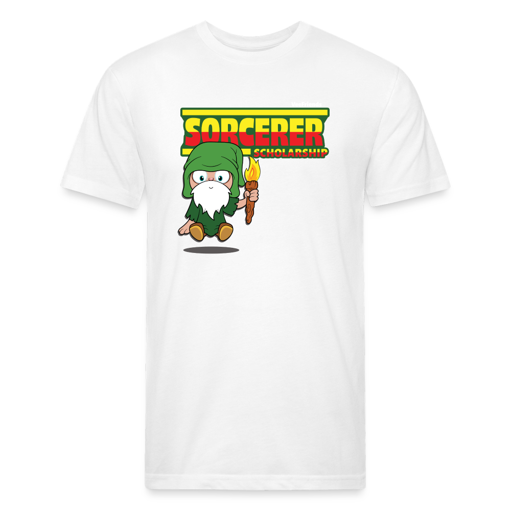 Sorcerer Scholarship Character Comfort Adult Tee (Holder Claim) - white