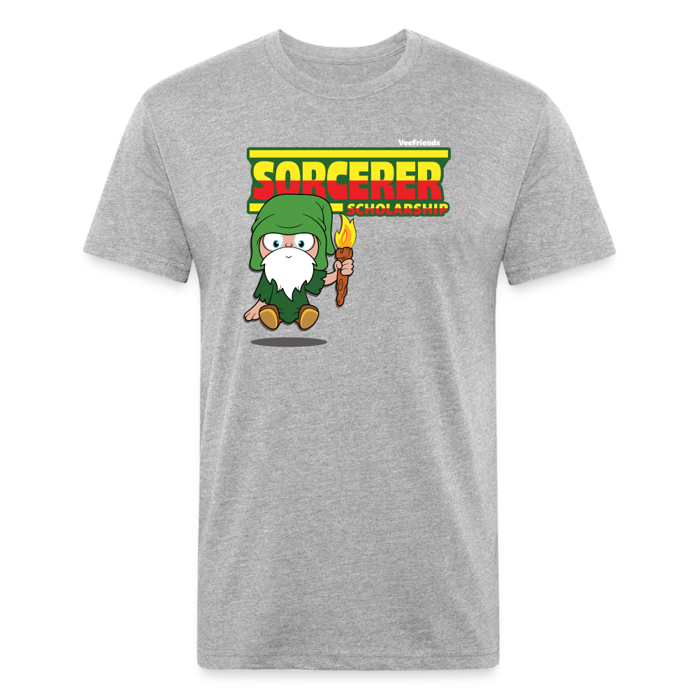 Sorcerer Scholarship Character Comfort Adult Tee (Holder Claim) - heather gray