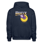Bold A.F. Bat Character Comfort Adult Hoodie - navy