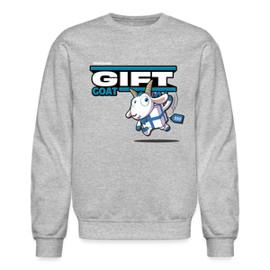 Gift Goat (S1) Character Comfort Adult Crewneck Sweatshirt - heather gray