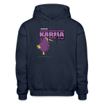 Karma Kiwi Character Comfort Adult Hoodie - navy