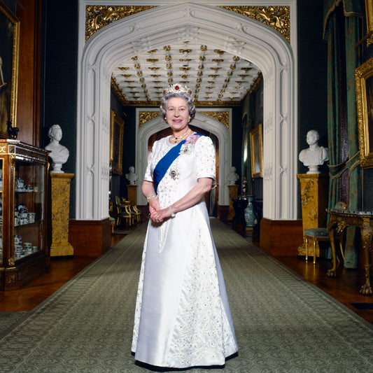 Gift Goat Iconic Image Frame: Queen Elizabeth II