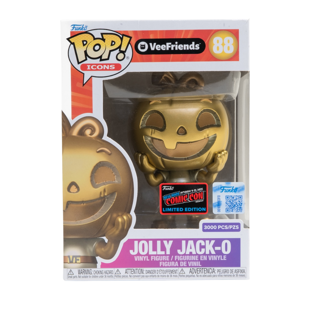 Funko POP! Jolly Jack-O Gold - Metallic (NYCC 2025 Exclusive) - Holder Claim