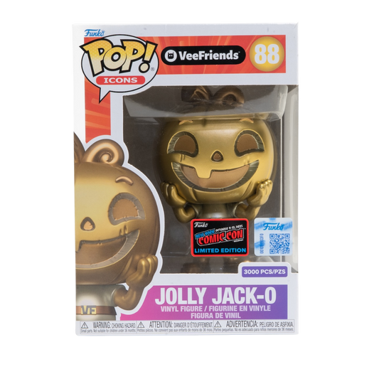 Funko POP! Jolly Jack-O Gold - Metallic (NYCC 2025 Exclusive) - Holder Claim