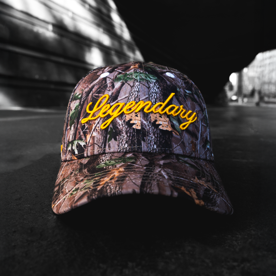 “Legendary” Lemur Cap in Woodland Camo - SOLD OUT