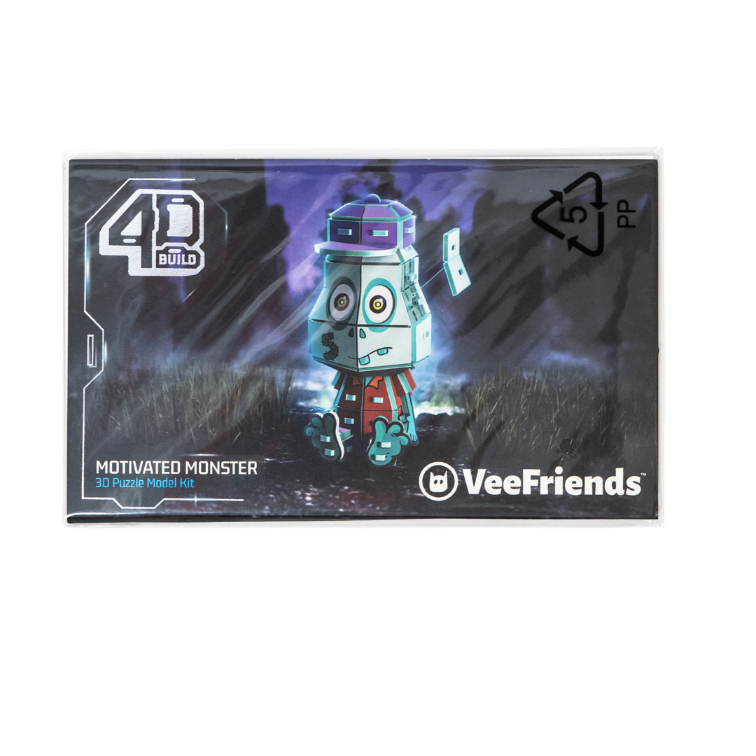 4D Build Motivated Monster Puzzle (NYCC 2025) - Holder Claim