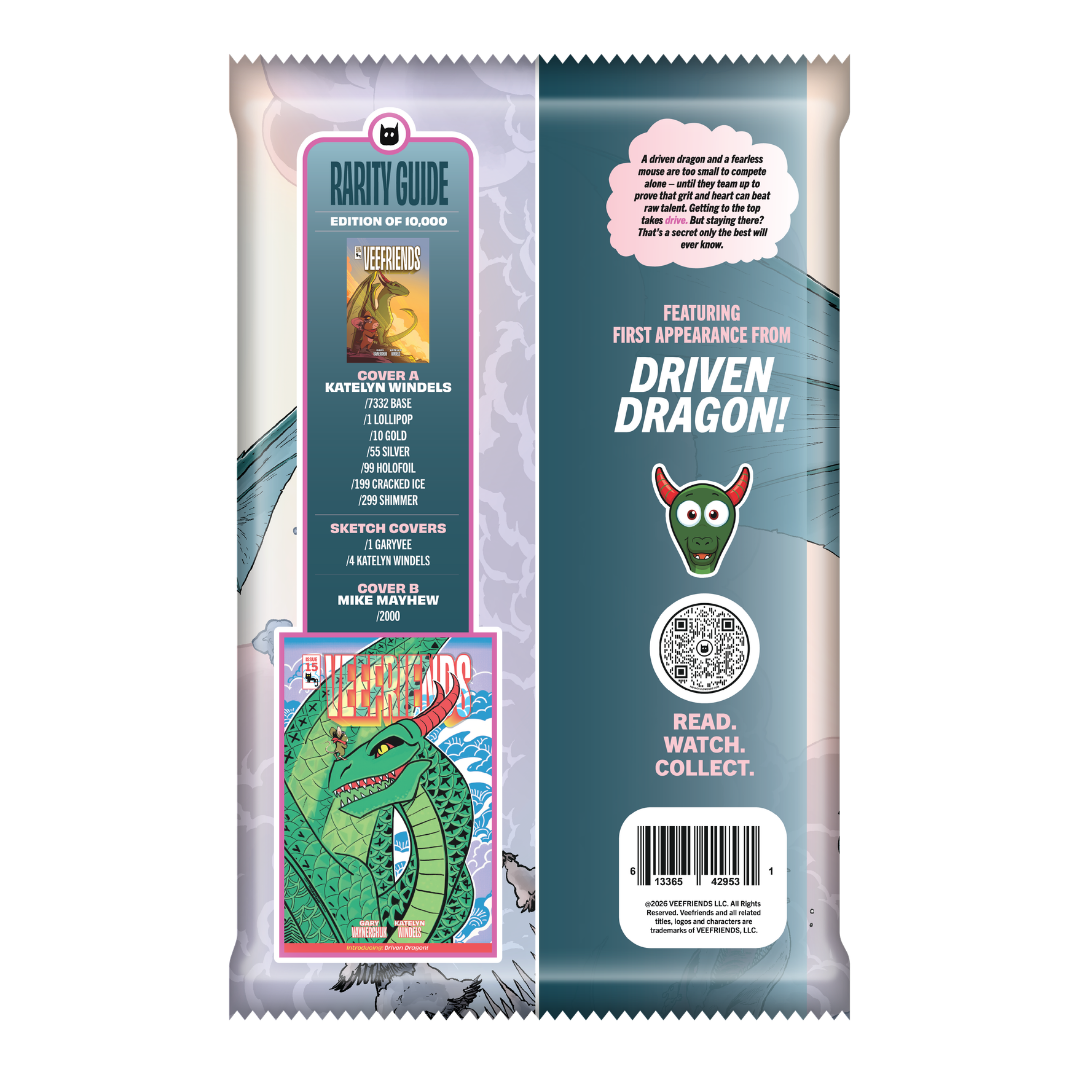 VeeFriends Comic Book #15: Driven Dragon (Sealed Pack)