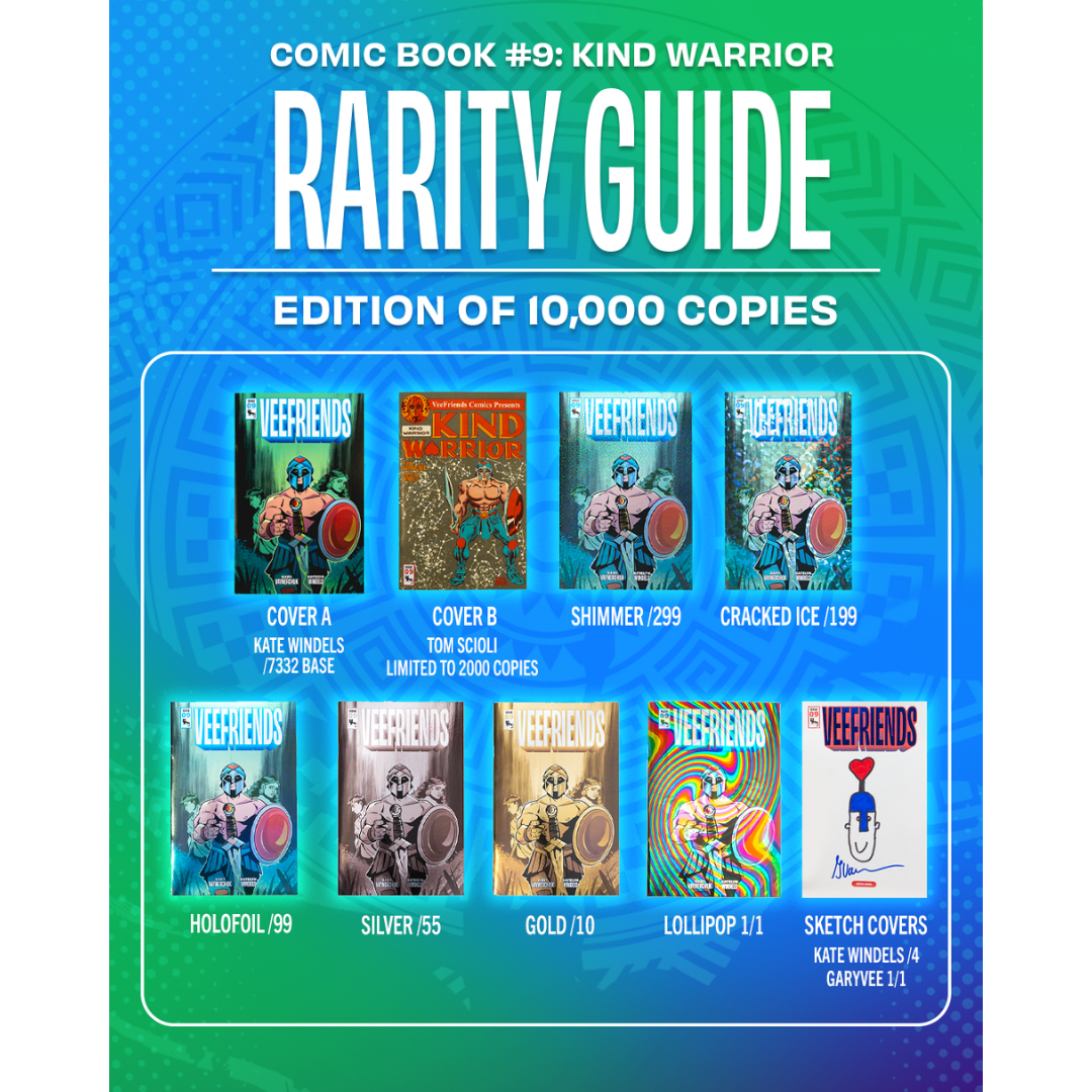 VeeFriends Comic Book #9: Kind Warrior (Sealed Pack)