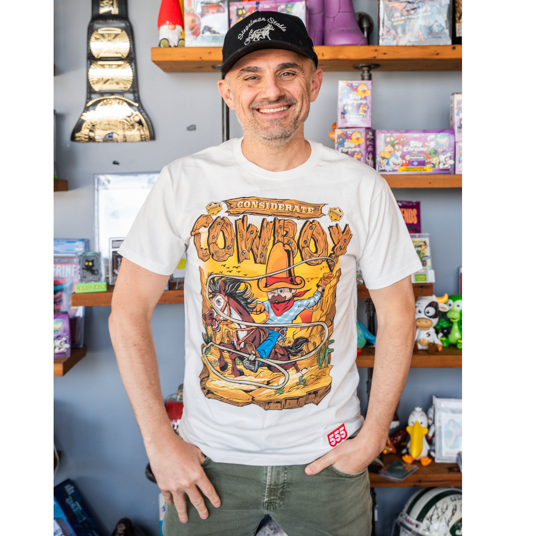 Considerate Cowboy 555 Tee: Limited Edition /555 (Holder Claim)