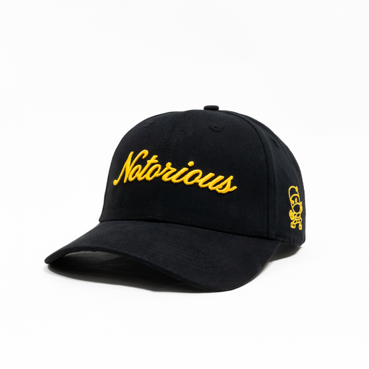 “Notorious” Ninja Cap in Midnight Black - SOLD OUT