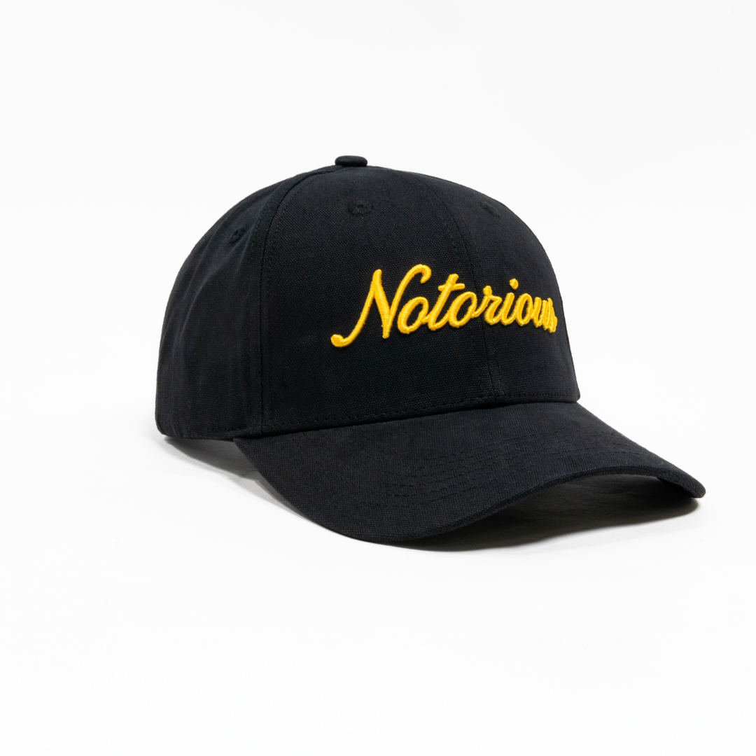 “Notorious” Ninja Cap in Midnight Black - SOLD OUT