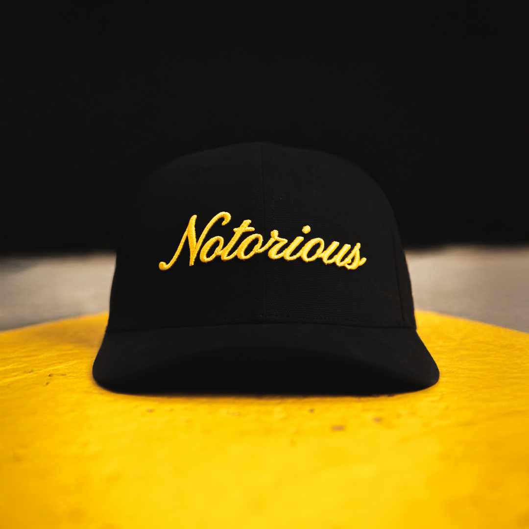 “Notorious” Ninja Cap in Midnight Black - SOLD OUT
