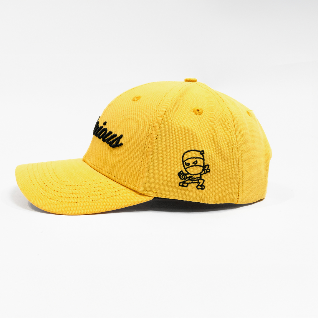 “Notorious” Ninja Cap in Canary Yellow - SOLD OUT