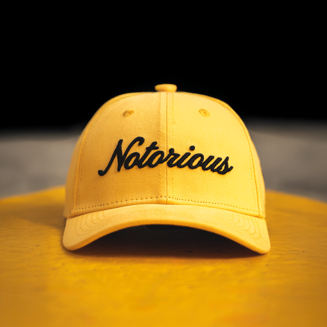 “Notorious” Ninja Cap in Canary Yellow - SOLD OUT