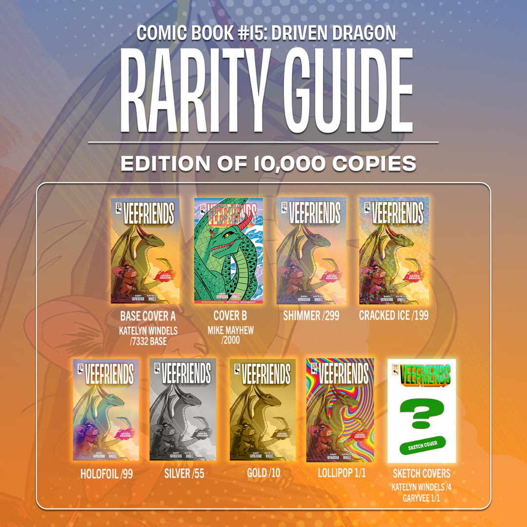 VeeFriends Comic Book #15: Driven Dragon (Sealed Pack)