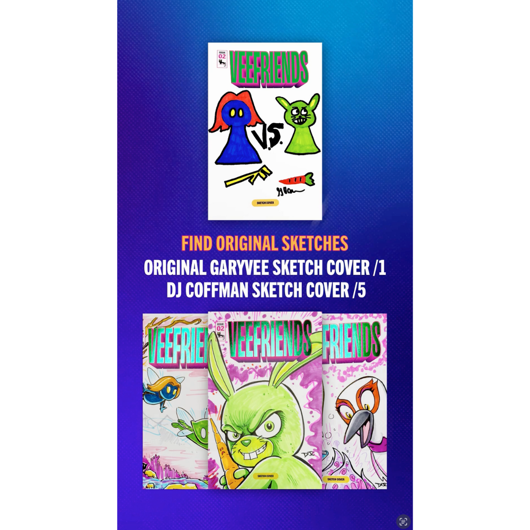 (SOLD OUT) VeeFriends #2 Comic Pack: The Origin Story of Fearless Fairy (Sealed)