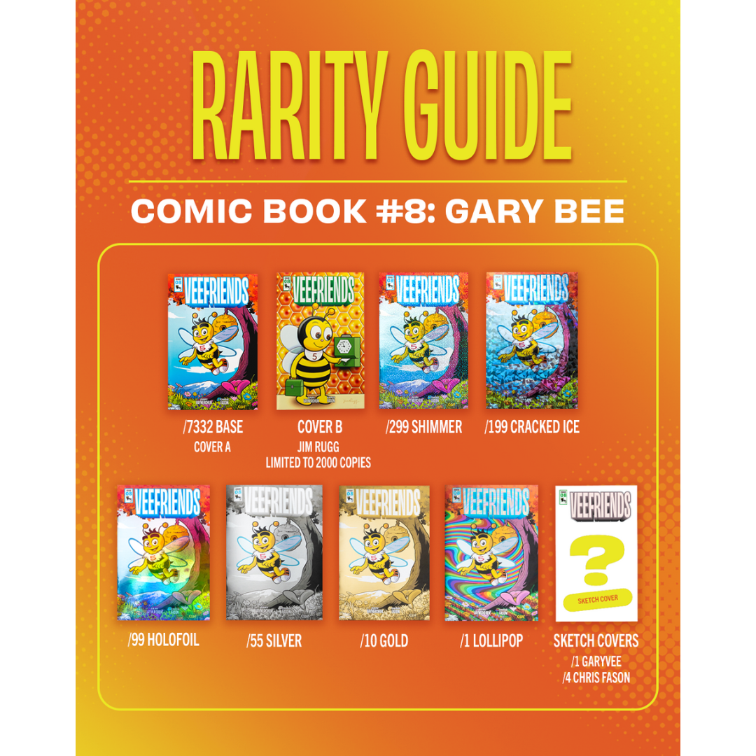 VeeFriends Comic Book #8: Gary Bee (Sealed Pack)