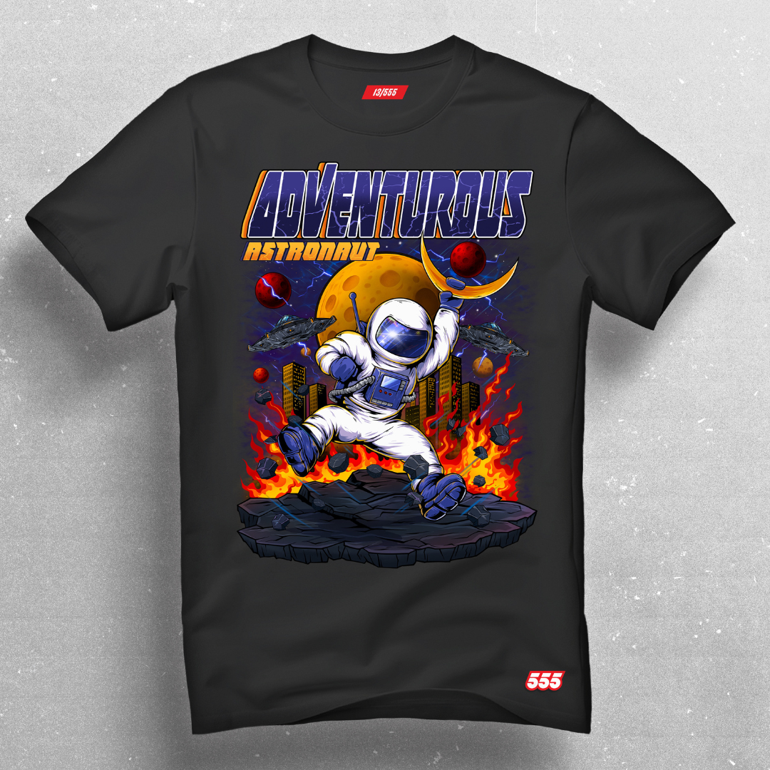 Adventurous Astronaut 555 Tee: Limited-Edition /555 (Holder Claim)