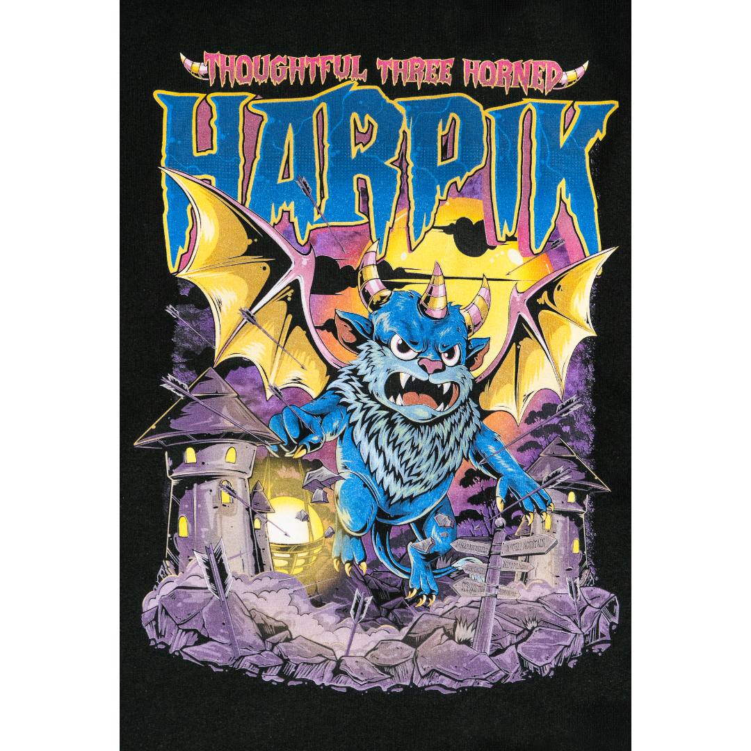 555 Tee: Thoughtful Three Horned Harpik (Holder Claim)