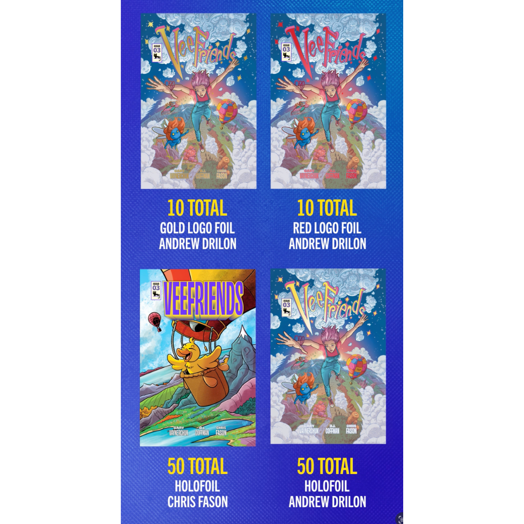 VeeFriends Comic Book #3: World Tour (Sealed Pack) - SOLD OUT