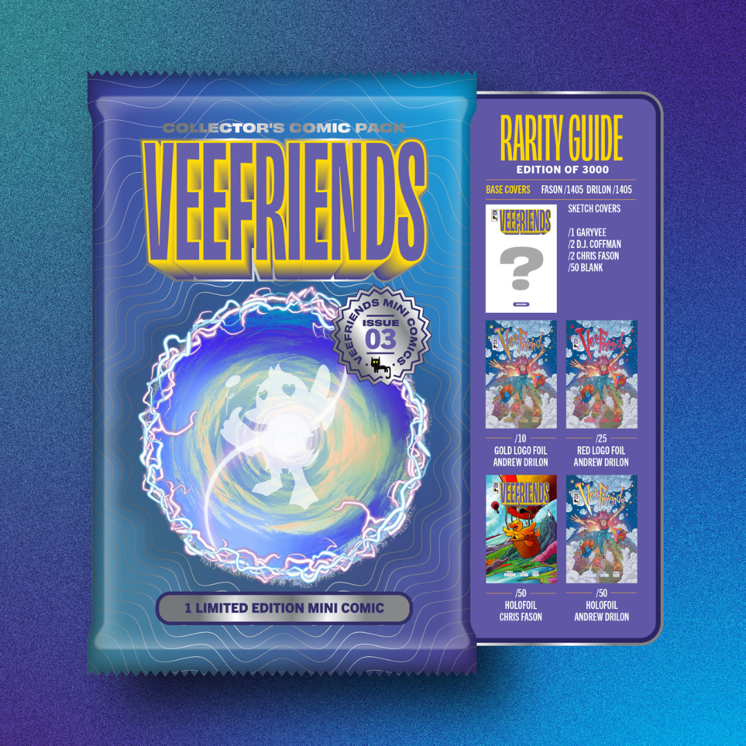 VeeFriends Comic Book #3: World Tour (Sealed Pack) - SOLD OUT