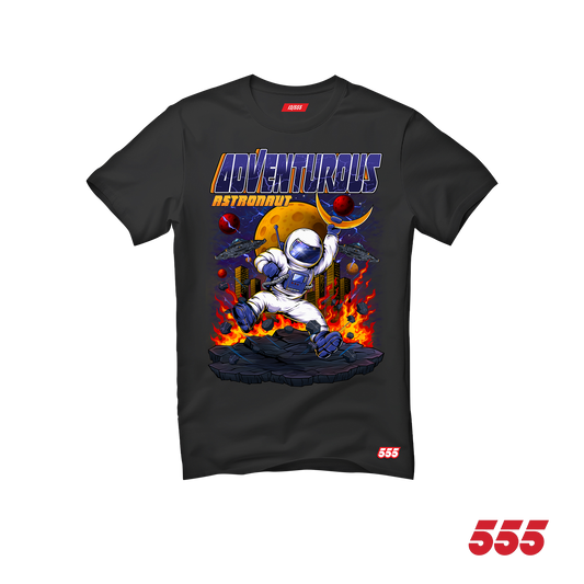 Adventurous Astronaut Tee 555 Tee: Limited-Edition /555 - SOLD OUT
