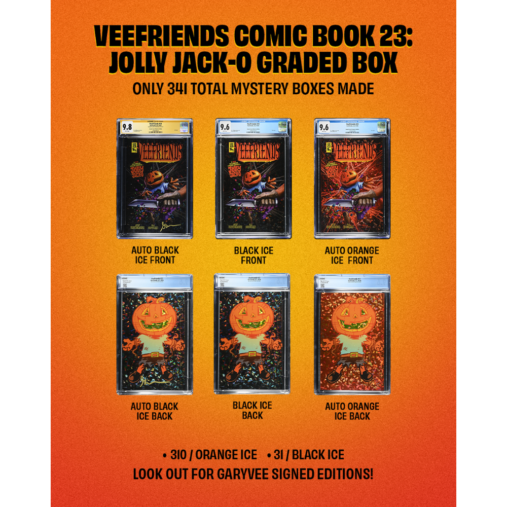 VeeFriends Comic Book #23: Jolly Jack-O CGC Graded Mystery Box (Holder Claim)