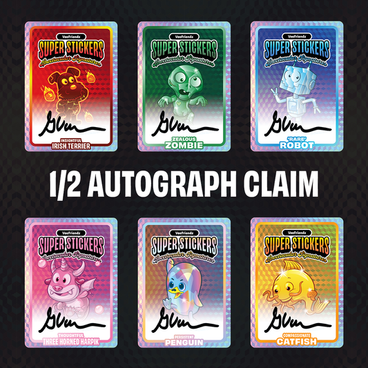 2026 VeeFriends Super Sticker Spectacular Series: /2 Auto Super Sticker (Holder Claim)
