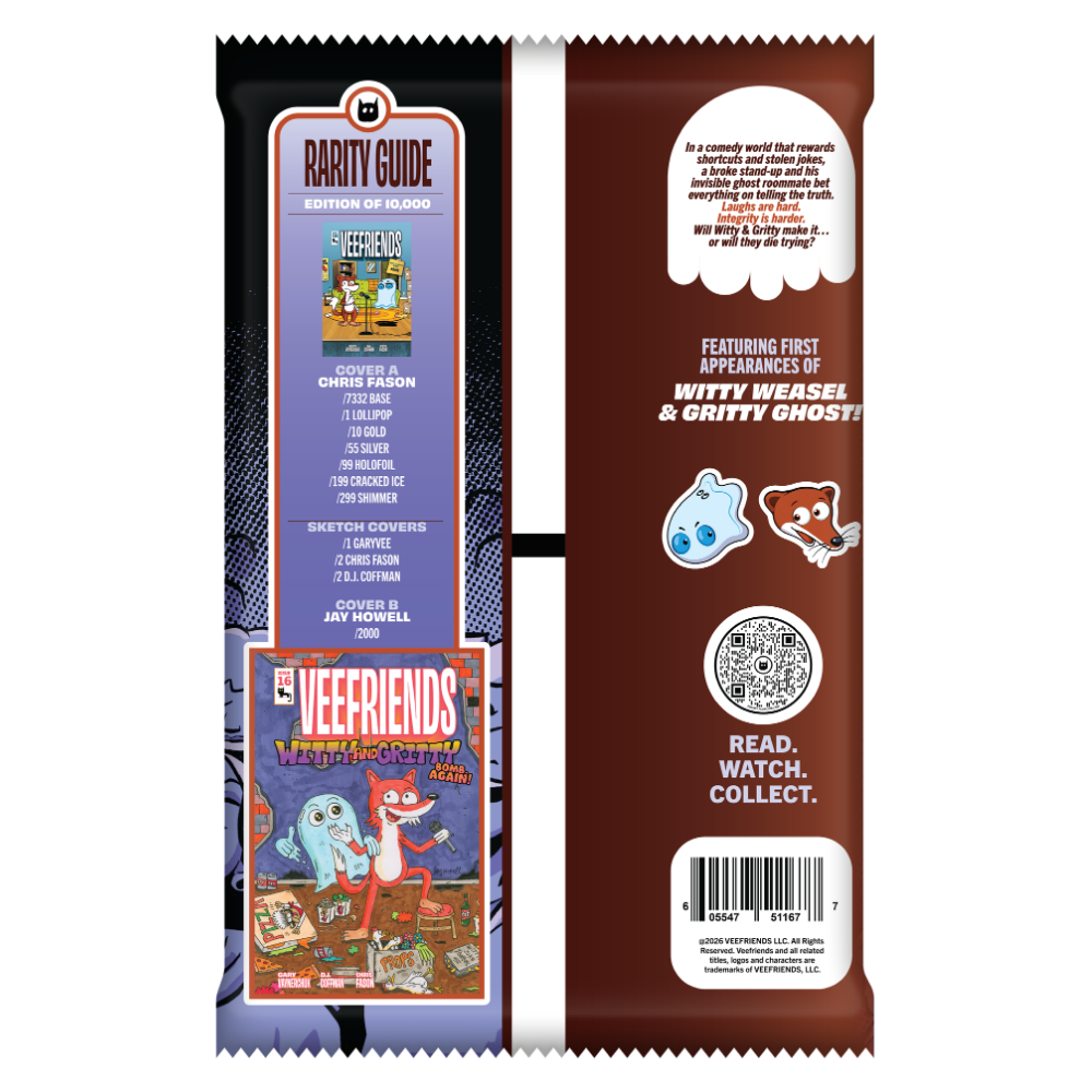 VeeFriends Comic Book #16: Witty & Gritty (Sealed Pack)