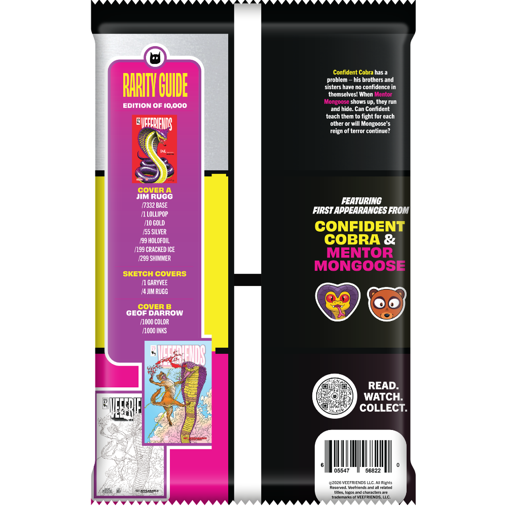 VeeFriends Comic Book #17: Confident Cobra (Sealed Pack)