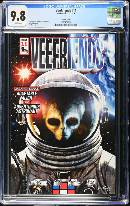 CGC Slab - 2026 VeeFriends #11 Adventurous Astronaut Cover B [9.8] front