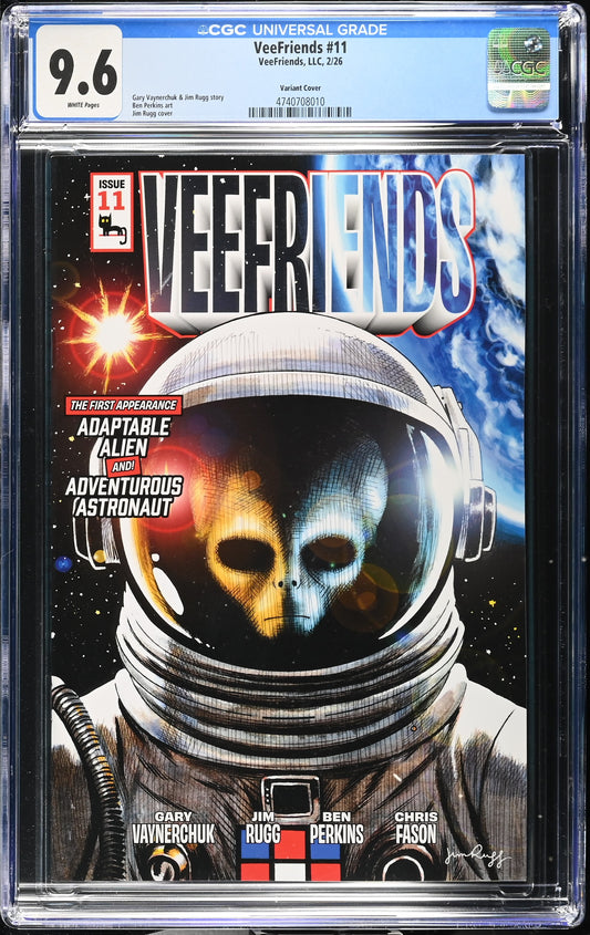 CGC Slab - 2026 VeeFriends #11 Adventurous Astronaut Cover B [9.6] front