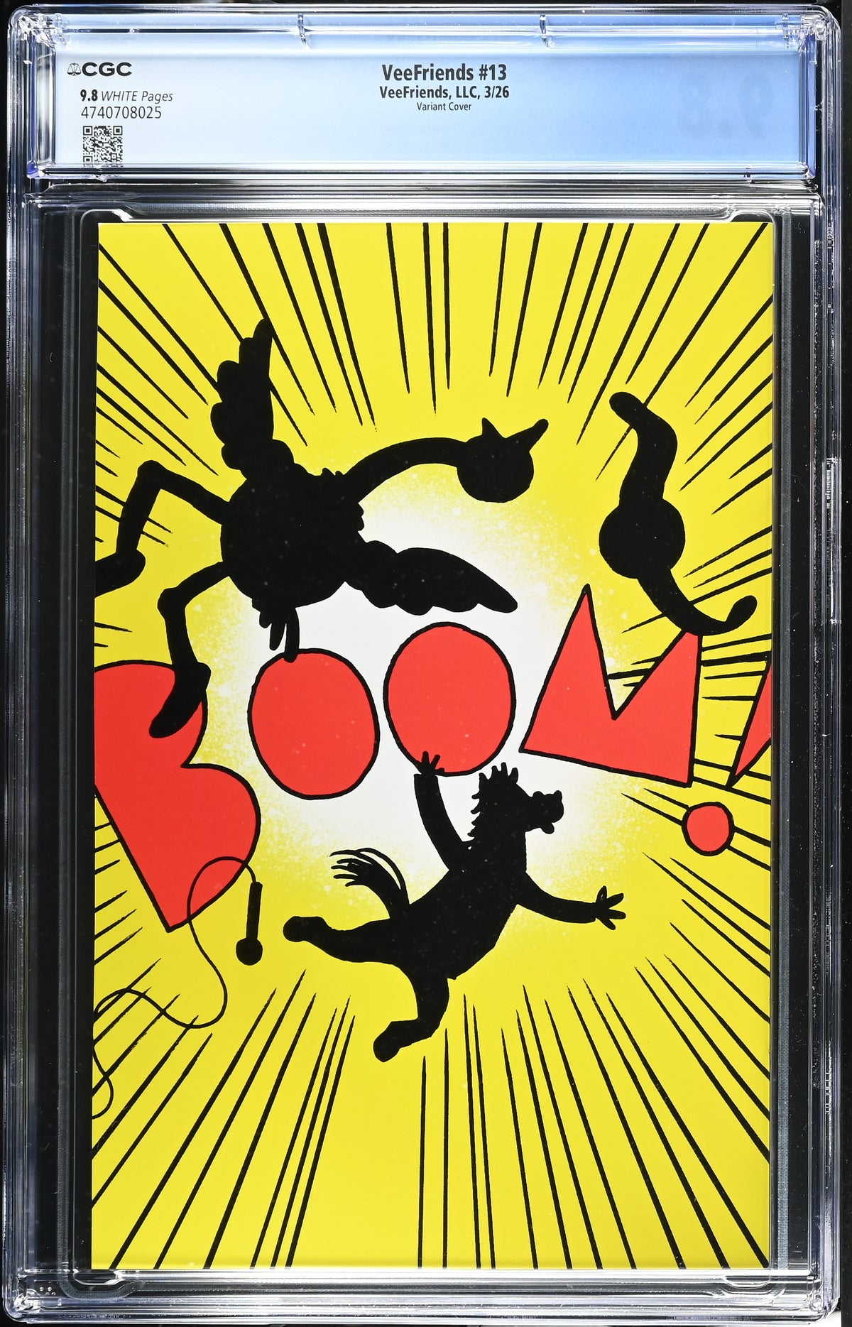 CGC Slab - 2026 VeeFriends #13 Farm Fights Cover B [9.8] back