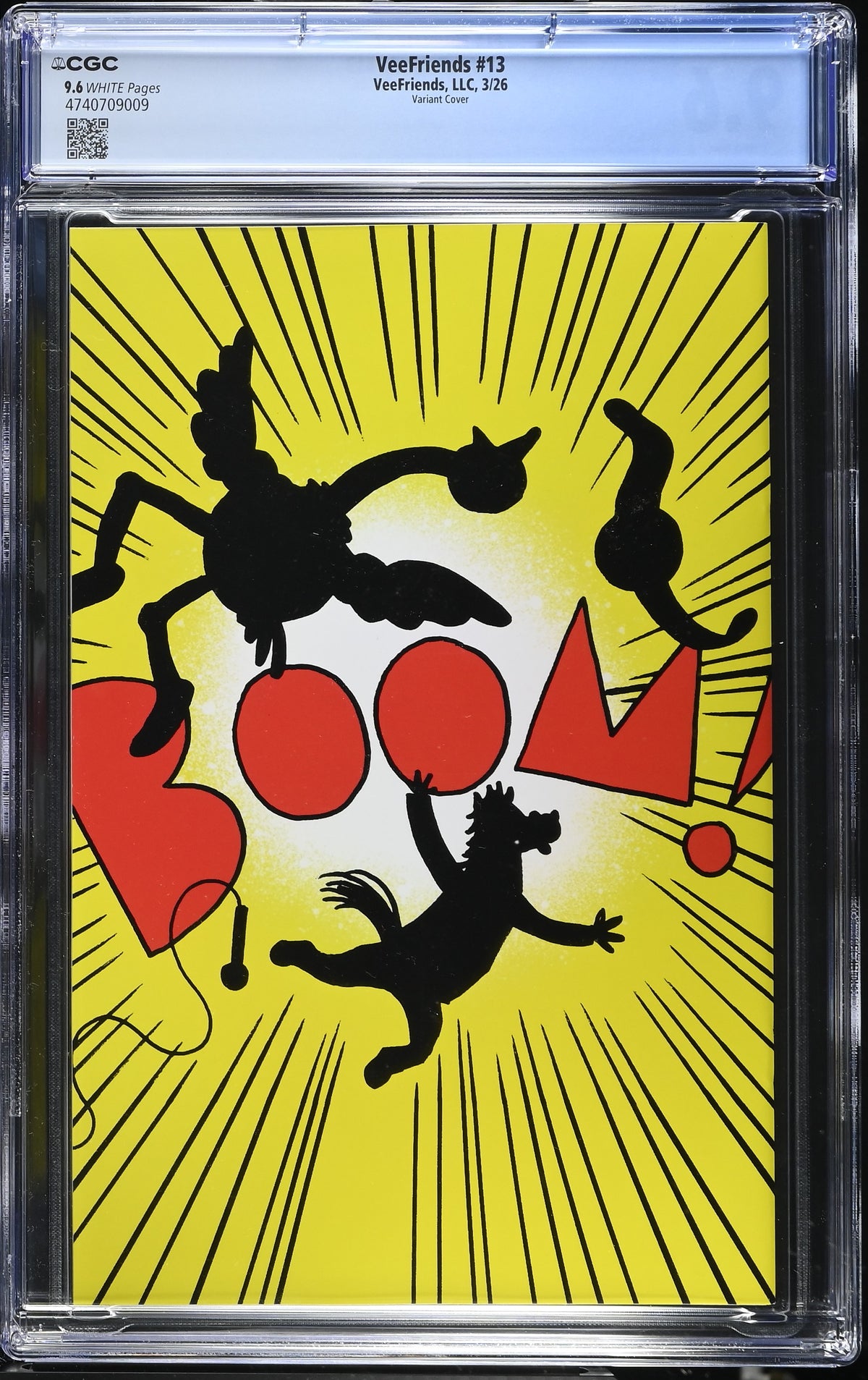 CGC Slab - 2026 VeeFriends #13 Farm Fights Cover B [9.6] back