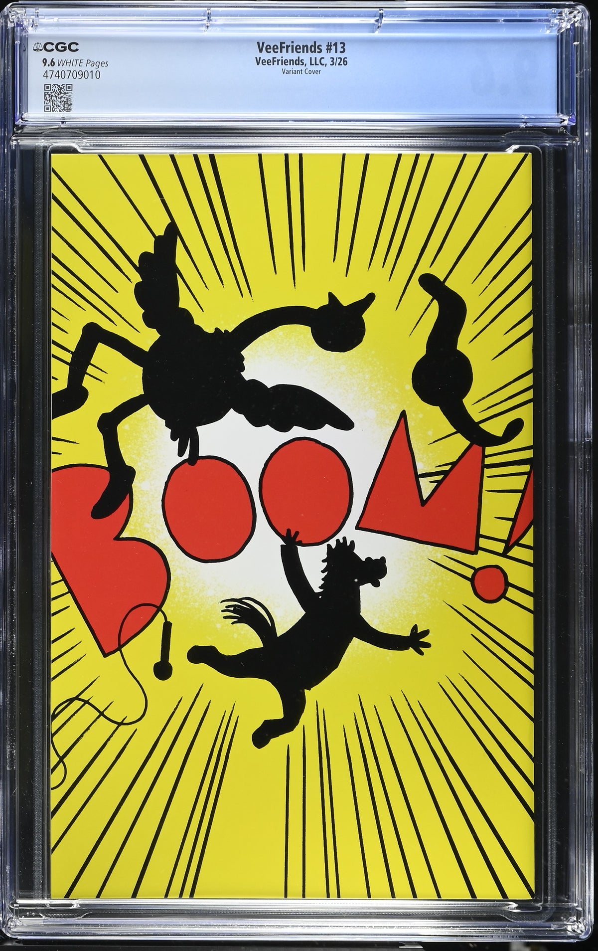 CGC Slab - 2026 VeeFriends #13 Farm Fights Cover B [9.6] back