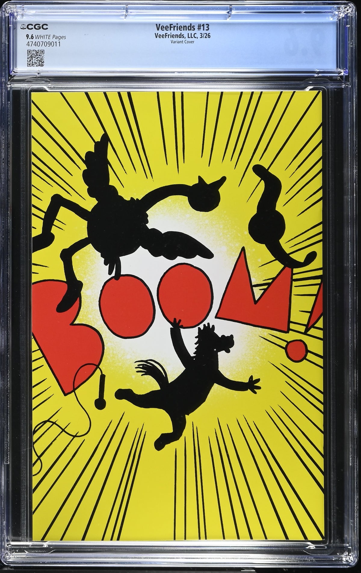 CGC Slab - 2026 VeeFriends #13 Farm Fights Cover B [9.6] back